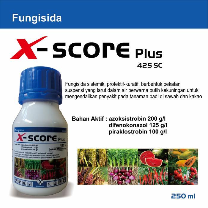 X-Score plus 425SC Azoksistrobin difenokonazol piraklostrobin