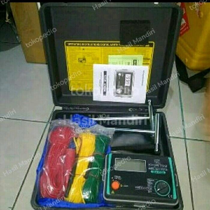 Kyoritsu 4105Ah Hardcase Digital Earth Tester Grounding Tester Megger
