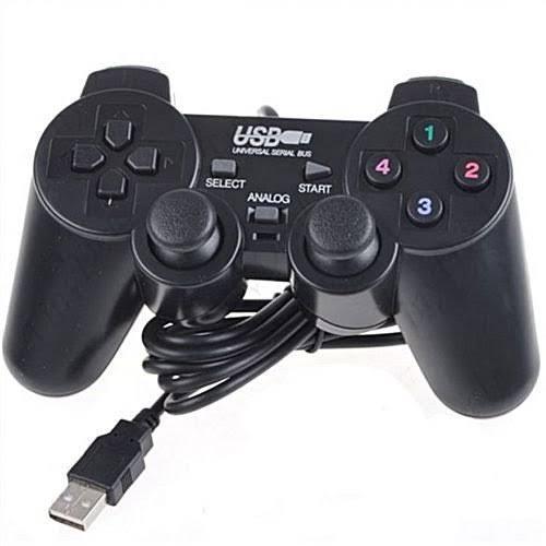 Diskon Joystick Single Analog / Stik Double Gamepad Usb Pc Komputer Laptop Original
