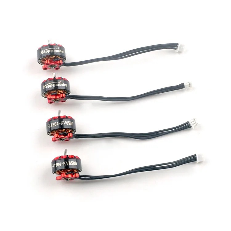 Happyel 4PS EX1204 5000KV 6500KV Brushless Motor 1.5mm Shaft for 24S 23S 3 Inh FPV Raing Drone