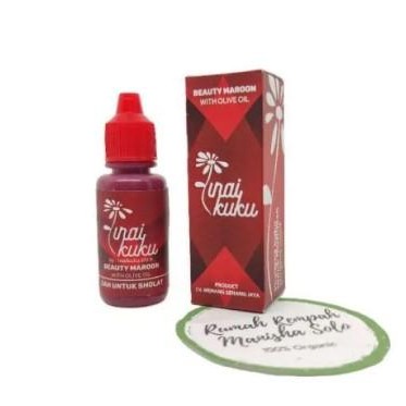 KJ Cat Pewarna Kuku Cantik Pacar Halal Kutek Inai Merah Art Nail Polish