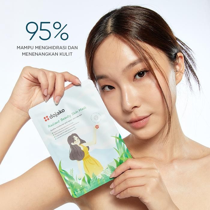 zg90 Dojako Sheet Mask Soothing Mosturizer Repairing Skin Masker Wajah Whitening Skincare
