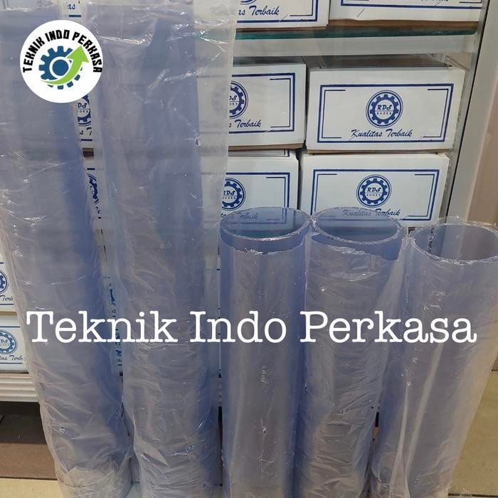 Pipa Pvc Clear / Bening / Transparan 4" Inch
