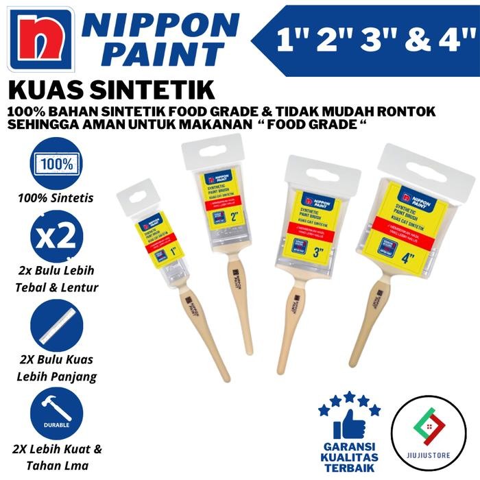 Viicenza Cookware - Kuas Cat Halal Sintetis Kuas Makanan Halal Sintetik