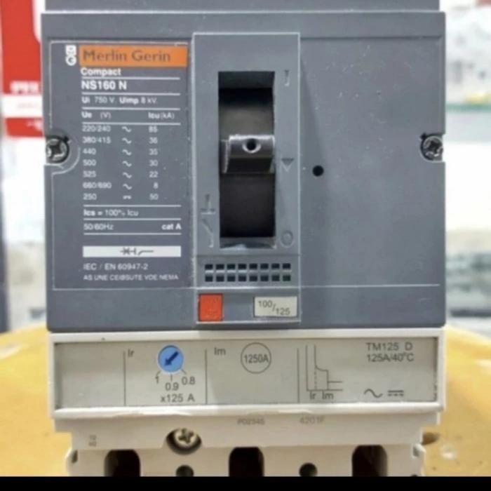 Mccb Merlin Gerin 3P 125A