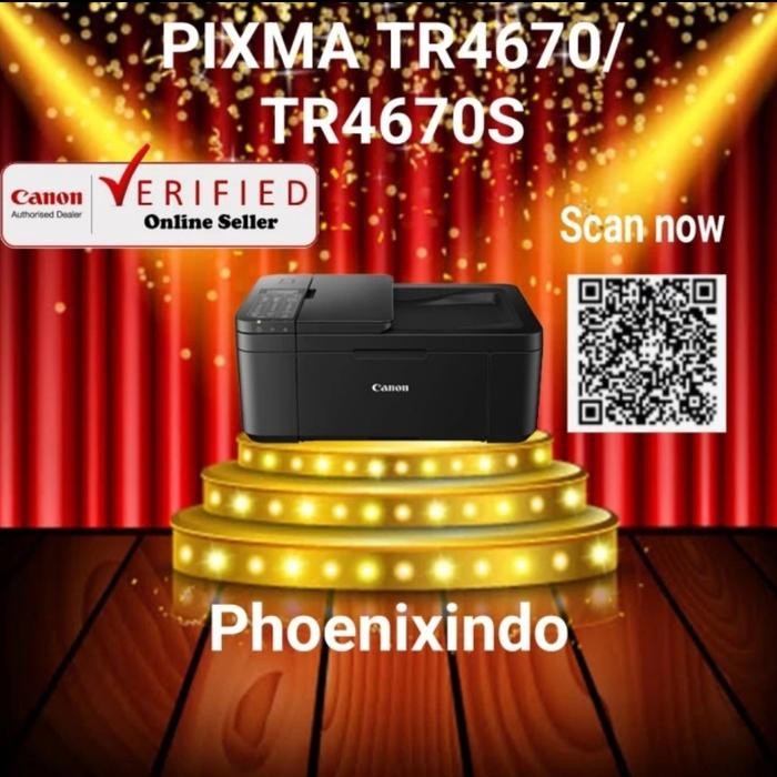 Ready Canon PIXMA TR4570S TR 4570S (Print, Scan,Copy,Fax, Wifi) TR4570 4570
