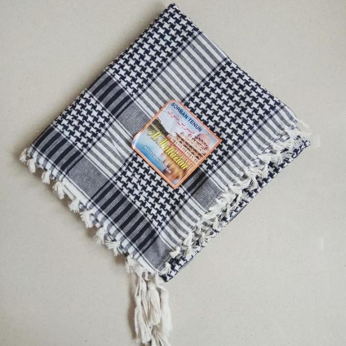 ASLI SORBAN ARAB PREMIUM MURAH/SORBAN GAUL/SORBAN PALESTINA READY STOCK