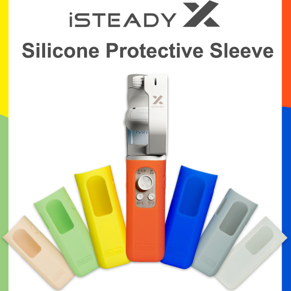 Hohem iSteady X Silicone Protective Sleeve Colorful Protector For Hohem iSteady X 3-Axis Gimbal Hand