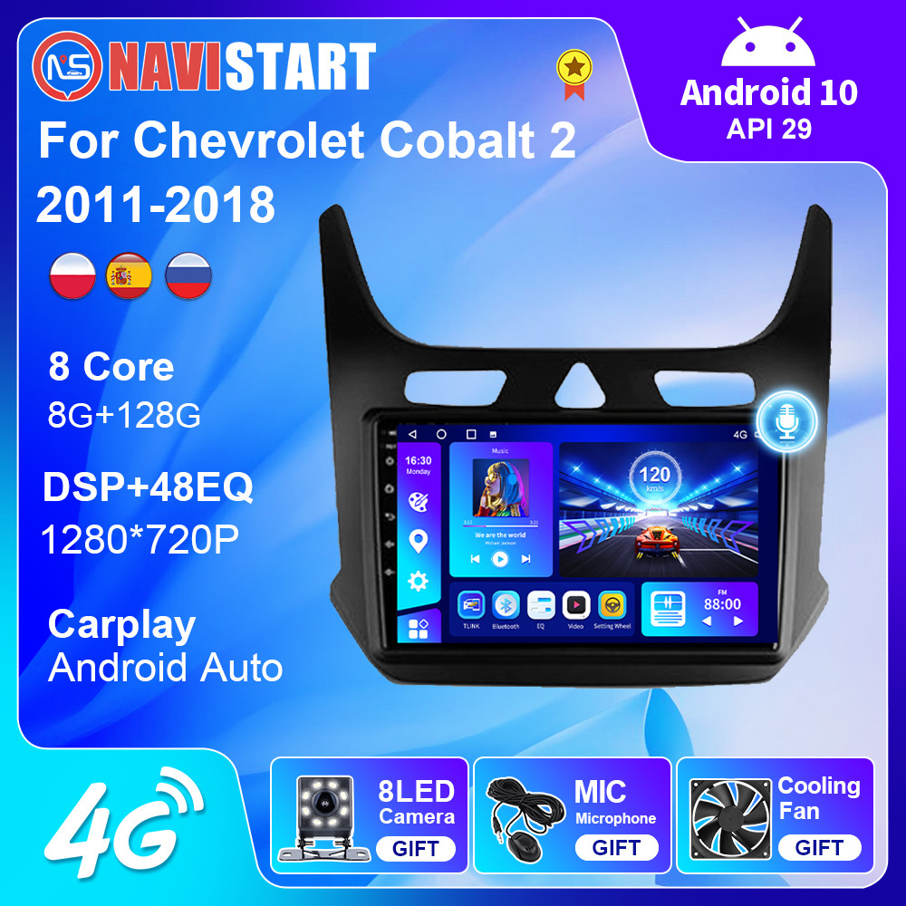 NAVISTART Android 10 For Chevrolet Cobalt 2 2011-2018 Car Radio