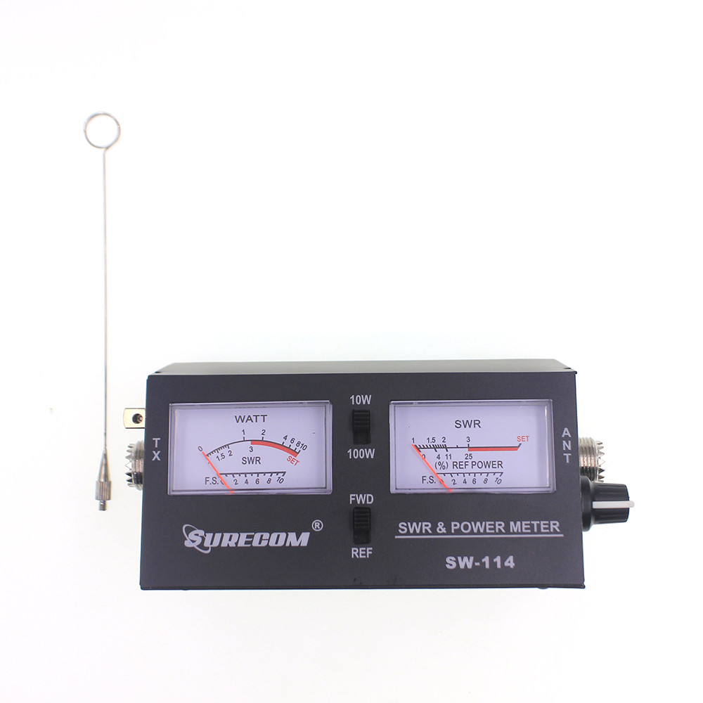 Surecom SW-114  27-30MHz  SWR  / RF / Field Strength Test Power Meter