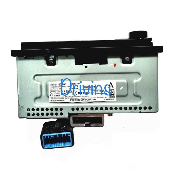 Head Unit Tape Mobil Single Din Mp3 Pioneer Asli Copotan Dari Suzuki Carry Pickup Car