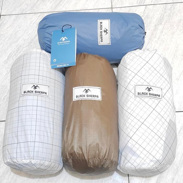 Tenda Ultralight Blacksherpa Tarp Tent Moska Pro 1P Serie Terbaru