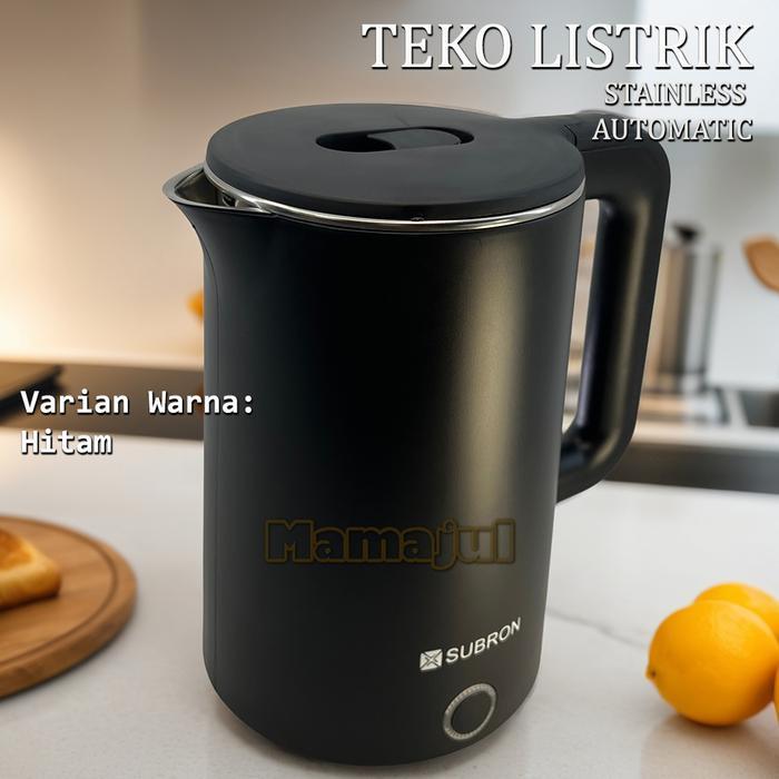 Teko Listrik 2 Liter Electric Kettle - Termos Pemanas Air Praktis