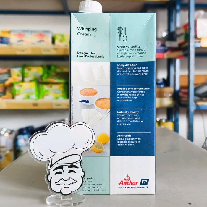 Anchor Whipping Cream 1Liter / Anchor Whip Cream Cair 1Liter