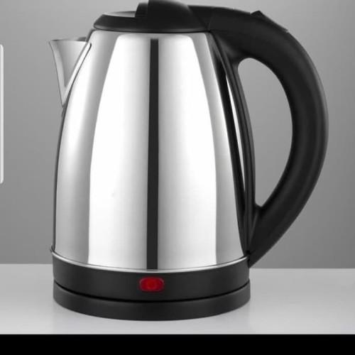 TEKO LISTRIK 2L TEKO PEMANAS AIR ELEKTRIK STAINLESS Pemanas air Kettle Pemanas air TEKO LISTRIK