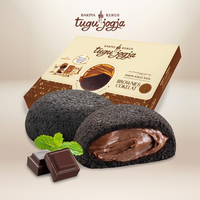Bakpia Tugu Original - Bakpia Kukus Brownies Cokelat