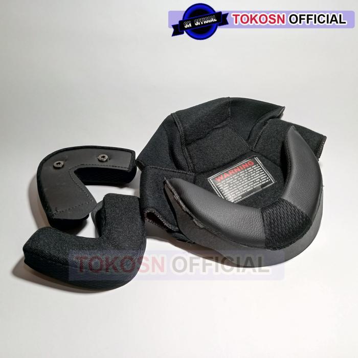 DISKON Busa helm MDS PROTECTOR fullset - cheek pad spon pipi helm mds protector ukuran M L XL READY