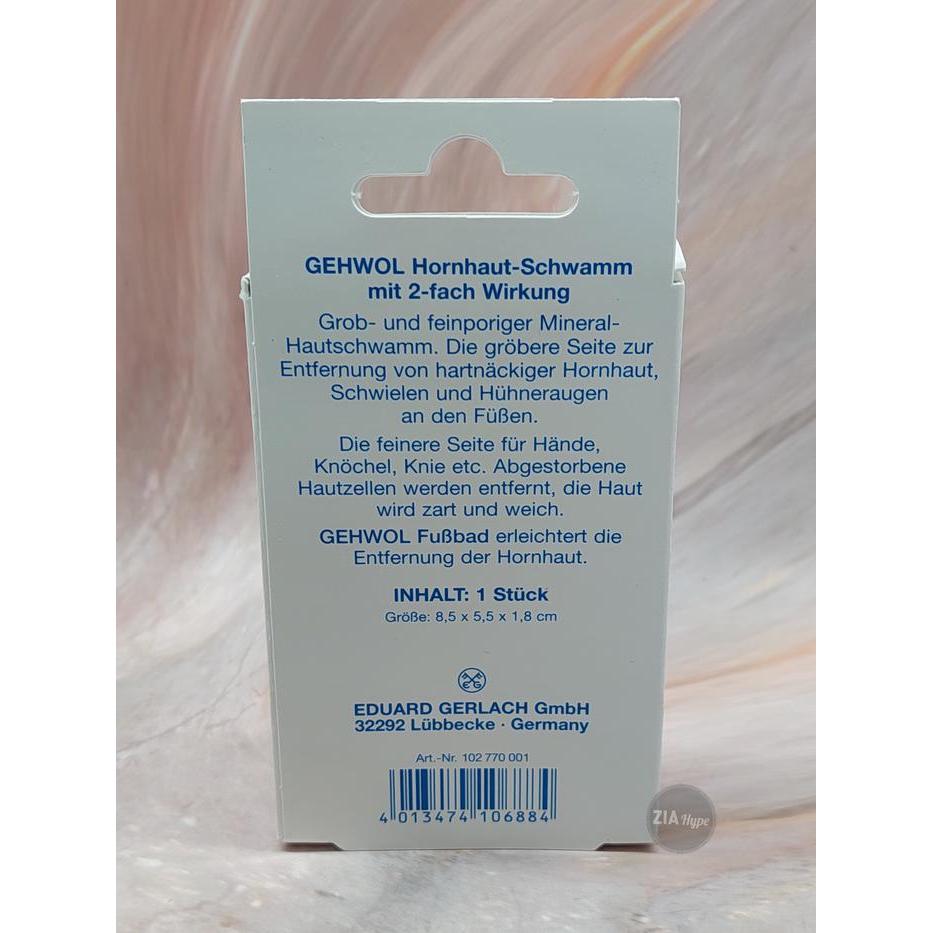 t6f4- Gehwol Callus Sponge Kapalan Hard Skin Jerman Penghalus Kaki Pedicure