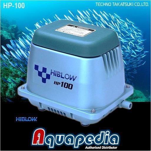 Techno Takatsuki HP-100 Hiblow High Performance Air Pump Aquarium/Kolam/Limbah HP100