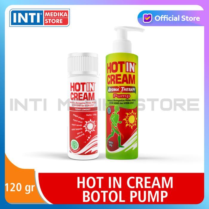 HOTIN - Krim Pereda Nyeri Sendi Otot Hot In Cream Strong BOTOL PUMP