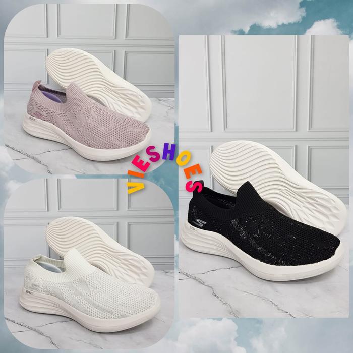 Hemat Skechers You Wave Women'S Slip On Terlariss 