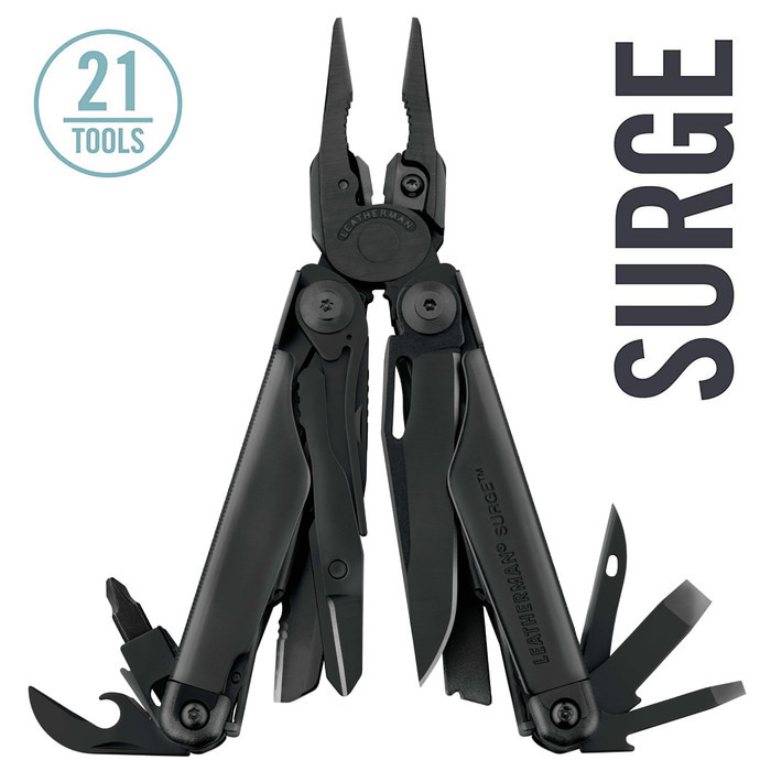 LEATHERMAN SURGE Multitool Knife Plier 21 in 1 Outdoor Multifunction