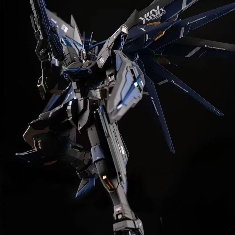 DABAN Freedom 2.0 Black ZGMF-X10A 6650 MG 1:100 Full-Scale Painted and Assembled Model Kit