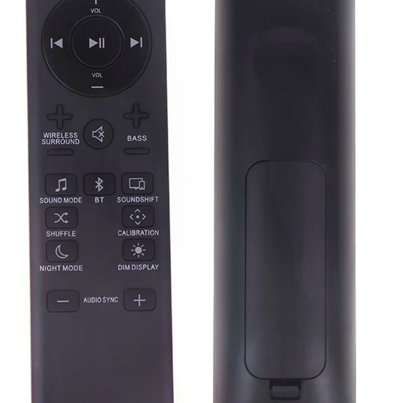 Black Remote Control For JBL Bar 2.1 3.1 5.1 Channel 4K Ultra HD Sound Bar System Wireless Home