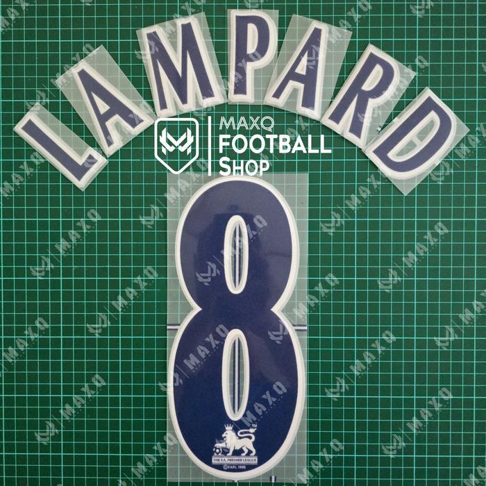 [ Nameset ] Liga Inggris 1997 / 2007 Font Navy Lampard 8