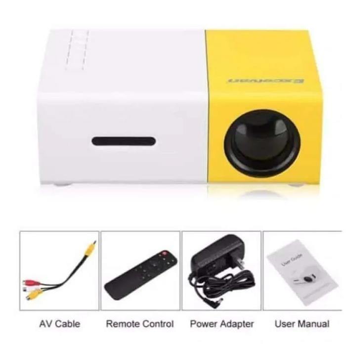 Proyektor Portabel Mini LED Multimedia untuk Bioskop Rumah