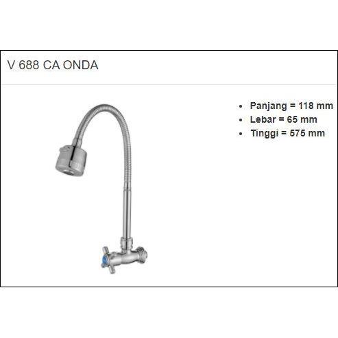 V 688 Ca Onda 1/2"