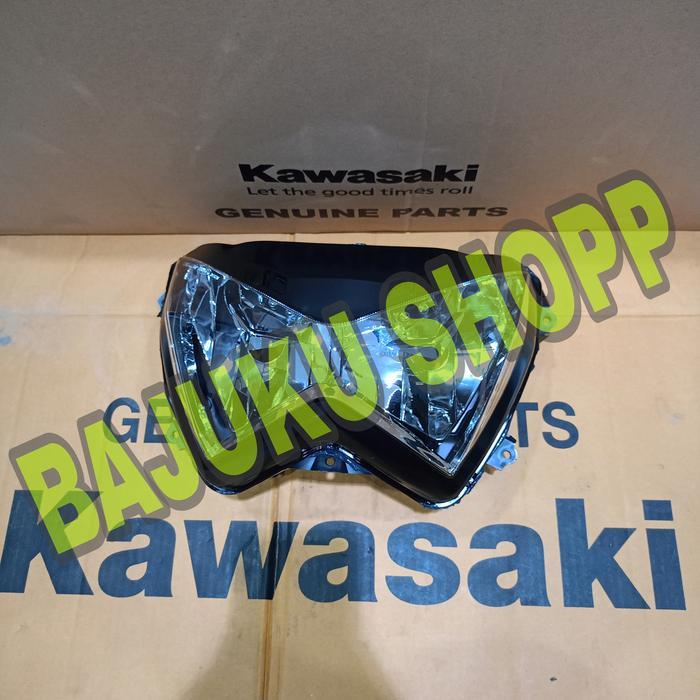 REFLEKTOR HEADLAMP LAMPU DEPAN KAWASAKI Z800 Z250 FI ORIGINAL KAWASAKI