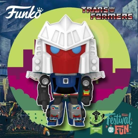HOT SALE READY ORIGINAL FUNKO POP TRANSFORMERS TRACKS 2021 FALL CONVENTION TOY TERMURAH