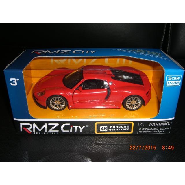 RMZ CITY PORSCHE 918 SPYDER SCALE 1/32