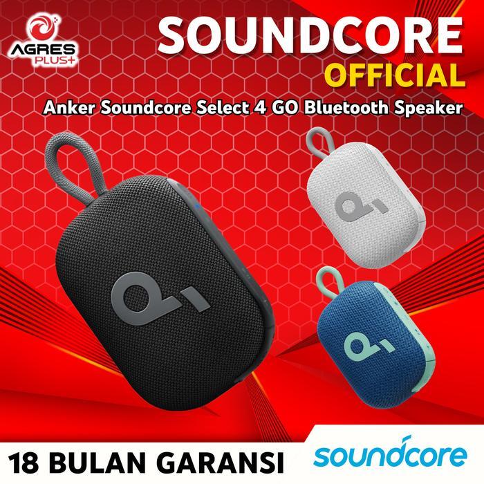 Anker Soundcore Select 4 Go Bluetooth Portable Speaker 20 Jam Tahan Air Ip67 Bass Boost Hitam
