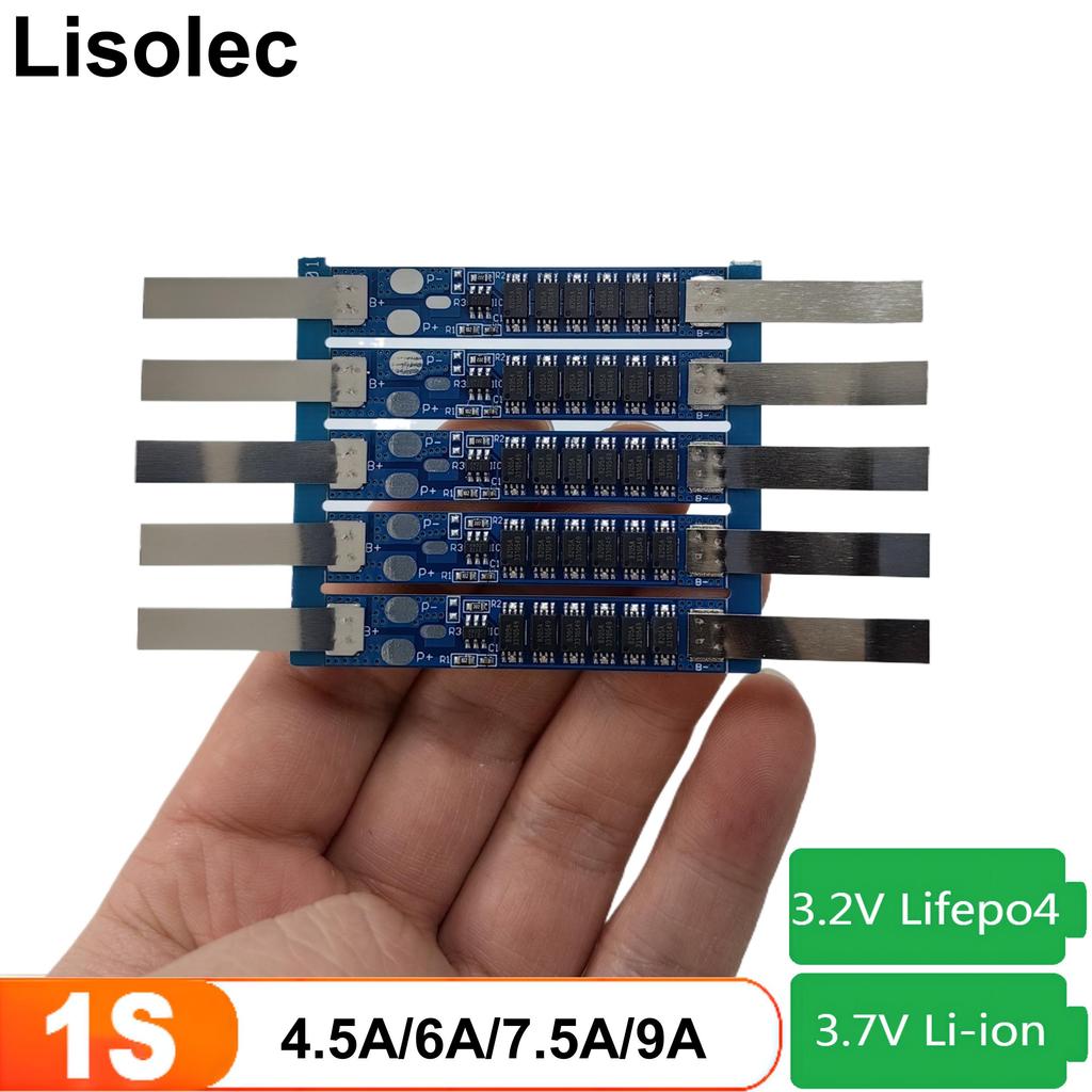1S BMS Charge Discharge Plates 3.2V Lifepo4 32650 32700 3.7V Li-ion 21700 18650 Lithium Battery
