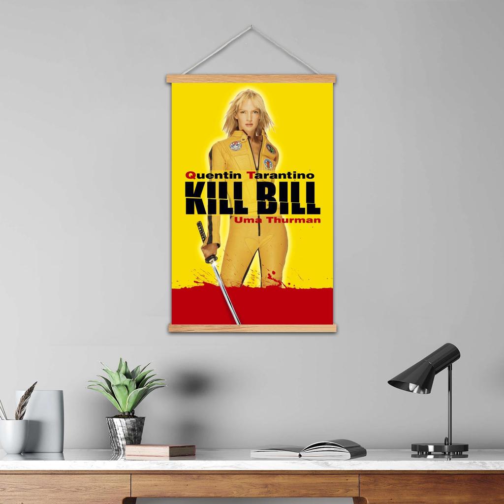 kill bill Framed Wall Painting Canvas Art Poster and Wall Art, Picture Print, Modern Family Bedroom