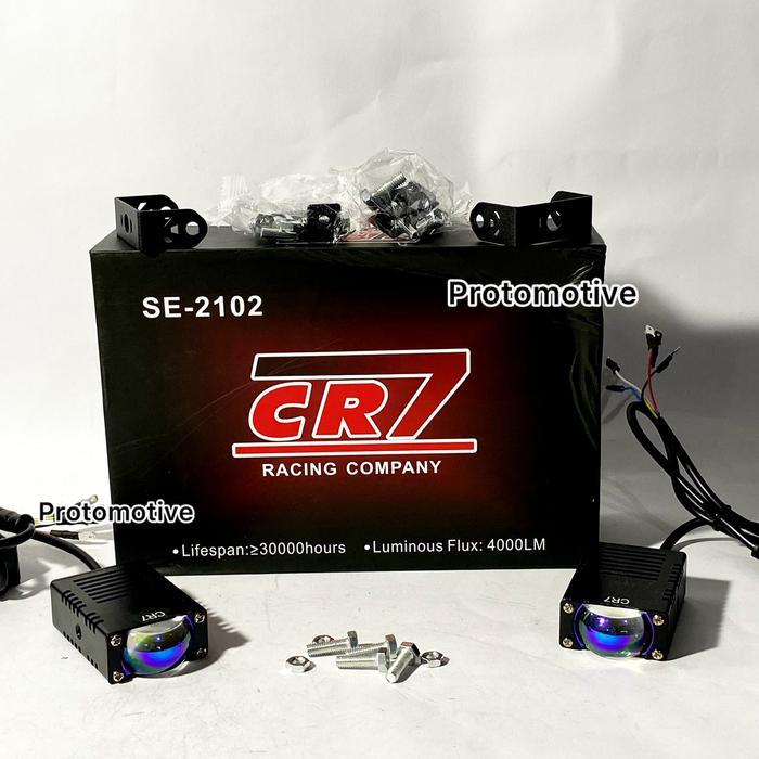 Cr7 Lampu Tembak Laser Mini Se2102 Oriiginal Waterproof