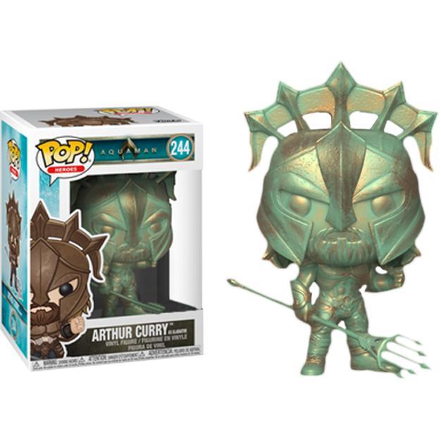 FUNKO POP HEROES - AQUAMAN - ARTHUR CURRY AS GLADIATOR PATINA