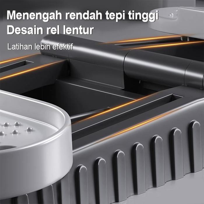 SPECIAL PELPO Peralatan Latihan Kaki Dan Pantat - Mesin Ski Alat Fitnes 2 IN 1 Alat Olahraga Fitness