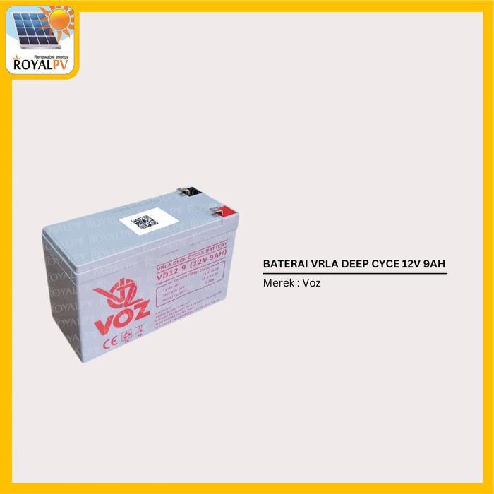 Baterai Ups Voz 12V 9Ah, Aki Ups Vrla 12V 9Ah, Battery Vrla 12V 9Ah