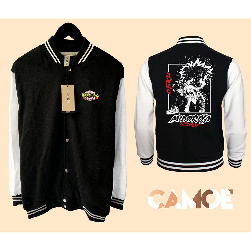 Jaket Baseball Varsity My Hero Academia Deku Midoriya Izuku