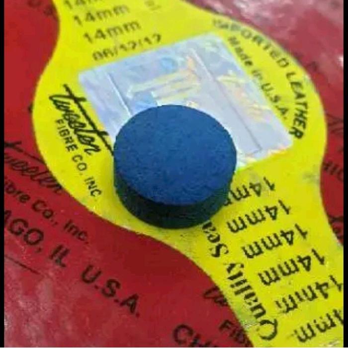TERLARIS 14 MM CUE TIP MASTER ASLI USA UJUNG STIK BILIAR STICK BILLIARD BILIARD BOLA SODOK
