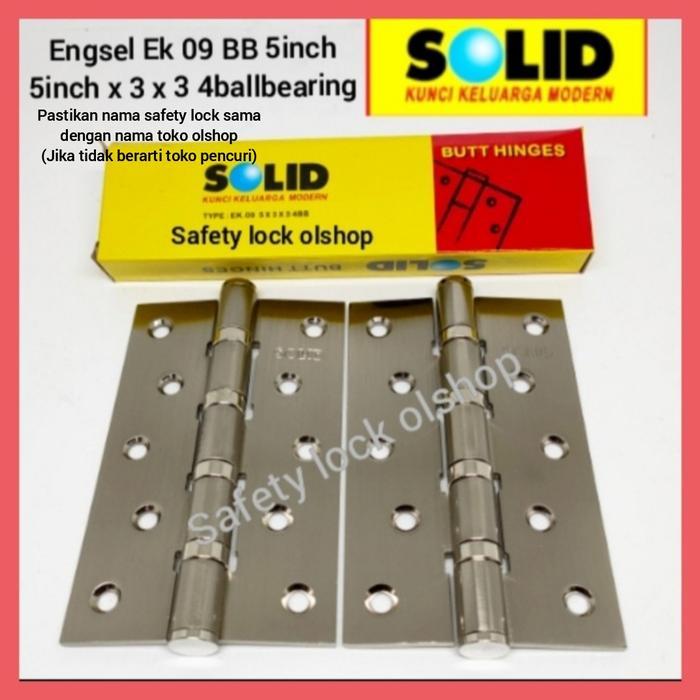 SALE  Engsel Pintu SOLID EK 09 Ball Bearing ORIGINAL