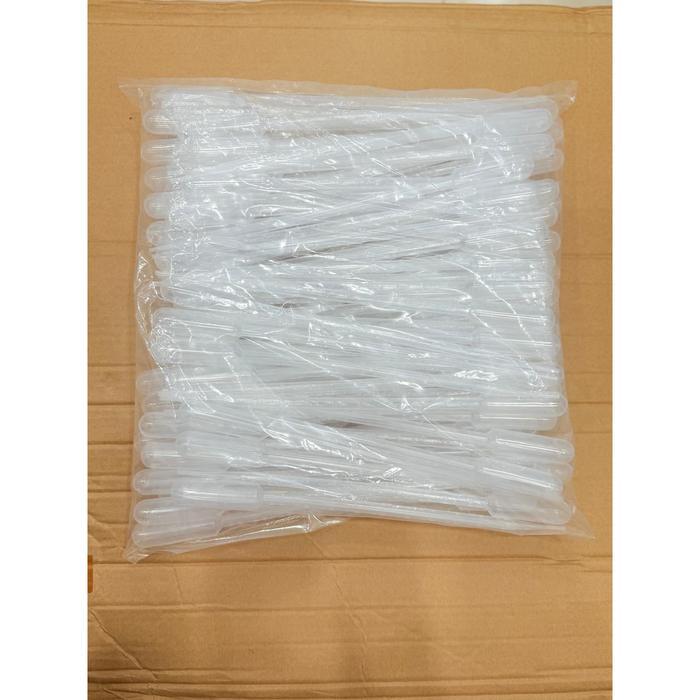 100PC Pipet Tes Laboratorium Pipet Parfum Pipet Tetes Plastik Pipet Obat Ukuran 10ML