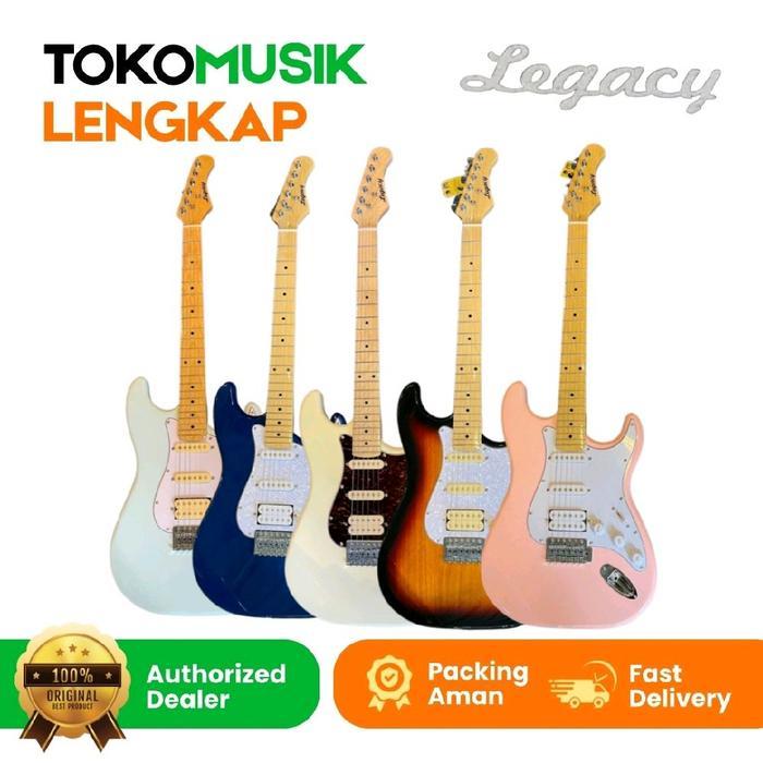 Gitar Elektrik Legacy EG102 Guitar Legacy EG 102 Stratocaster HSS ORIGINAL