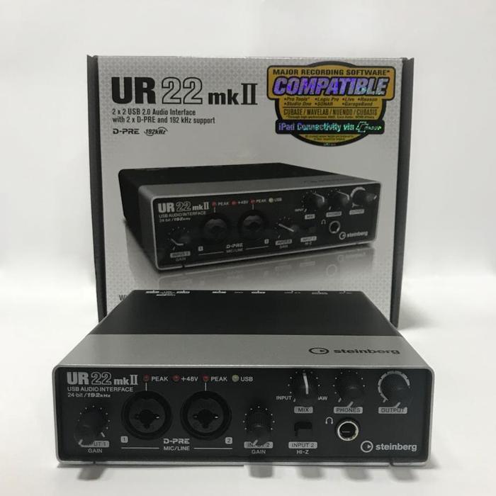 PROMO Steinberg UR22 UR22 MK II Soundcard Recording