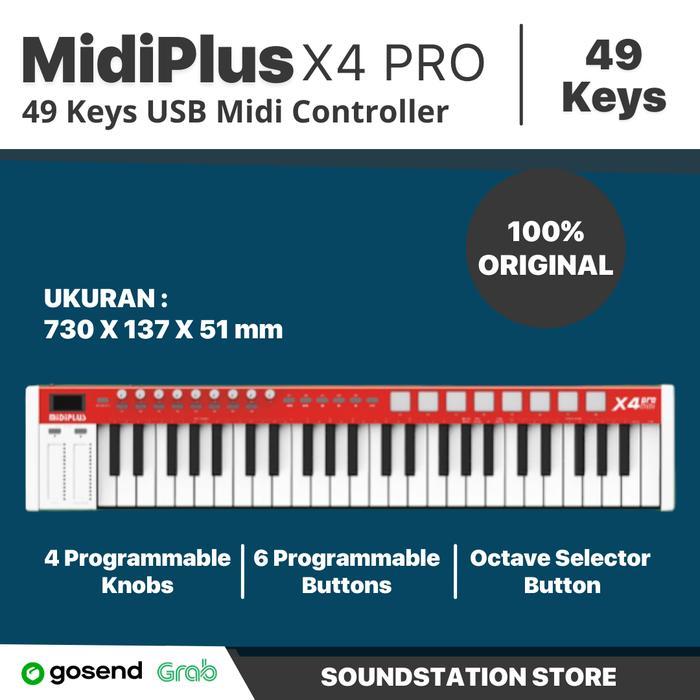 Sale Midiplus X4 Pro Mini Midi Controller