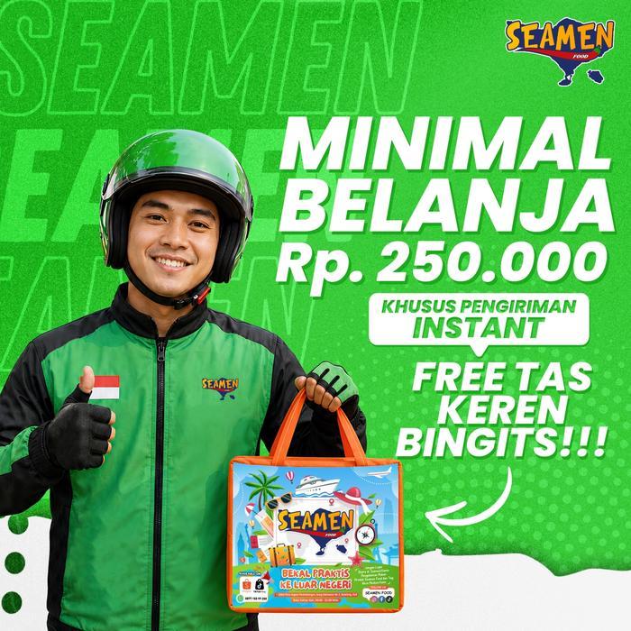 Radiateshop- 5 Saset Abon Sudang Pedas 15 Gram. Masa Simpan 1 Tahun
