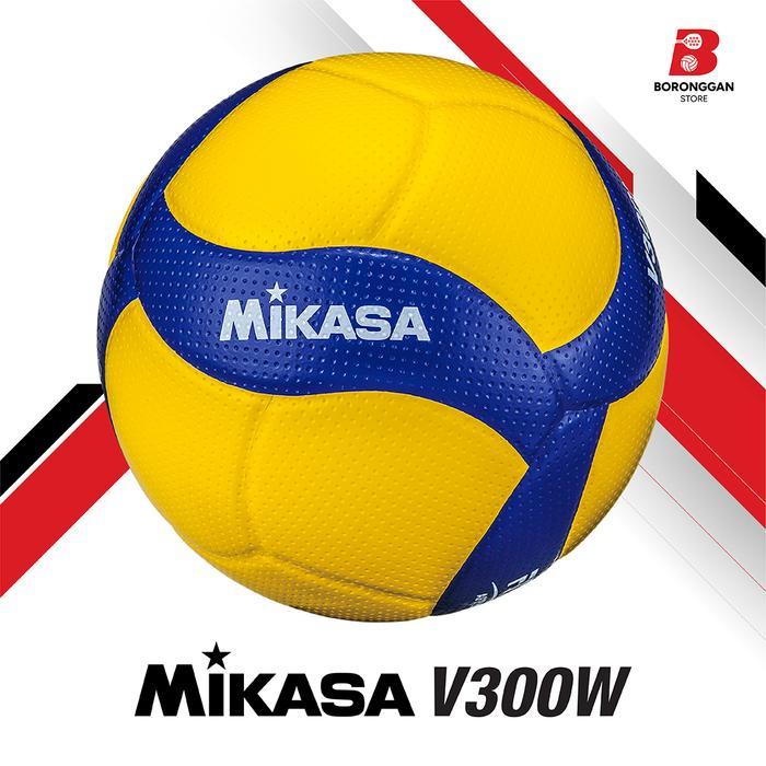 READY Terlaris BOLA VOLI MIKASA V300W / V 300 W 100% Ori Asli Proliga Volley Ball Japan Size 5 Promo